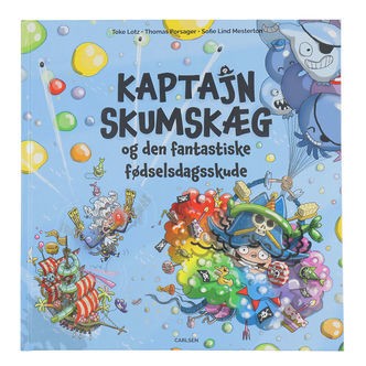 Forlaget Carlsen Bog - Kaptajn Skumskæg - Dansk