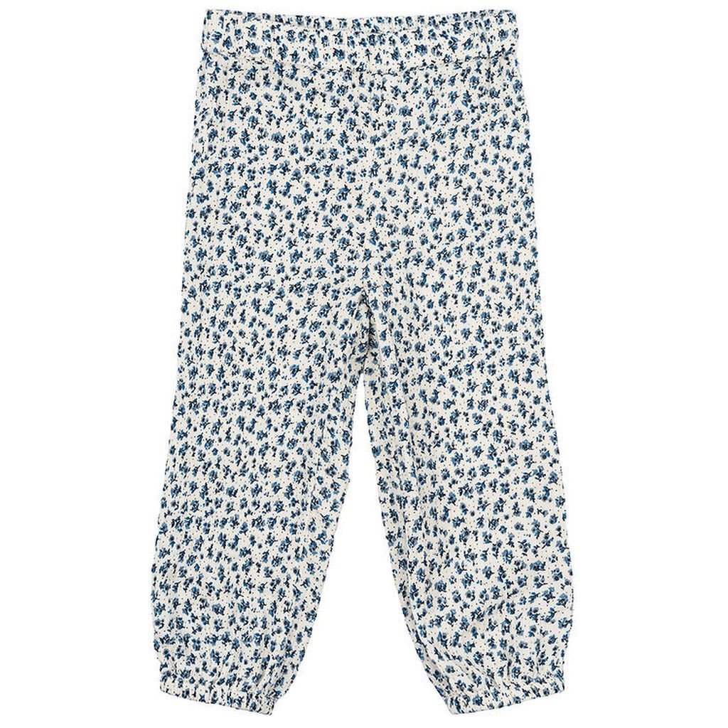 The New Siblings Bukser - TnstNikita - White Swan/Blå Blomst