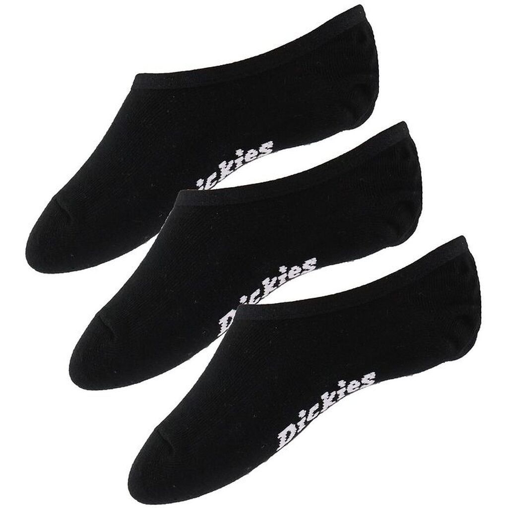 Dickies Ankalstrømper - 3-pak - Invisible - Sort