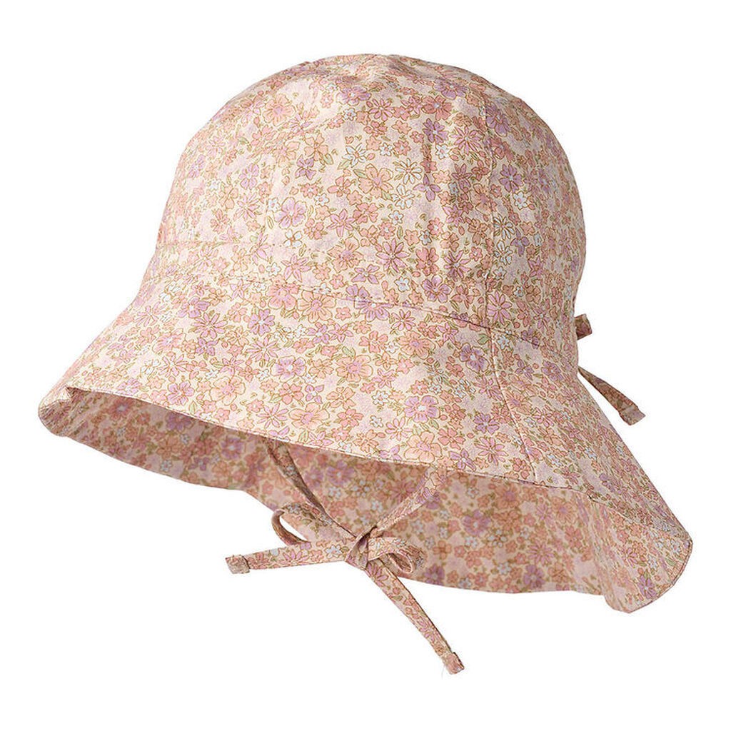 Wheat Sommerhat - Chloe - Lilac Flowers