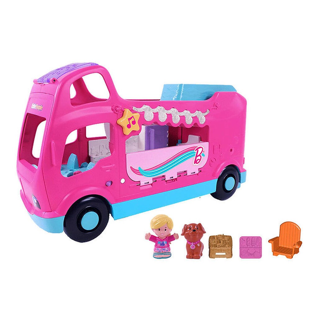 Fisher-Price Autocamper m. Lyd - Little People - Little Dream Ca