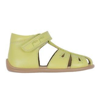 Pom Pom Sandaler - Starters Drops Velcro - Light Lemon