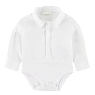 Dolce & Gabbana Skjortebody l/æ - Hvid