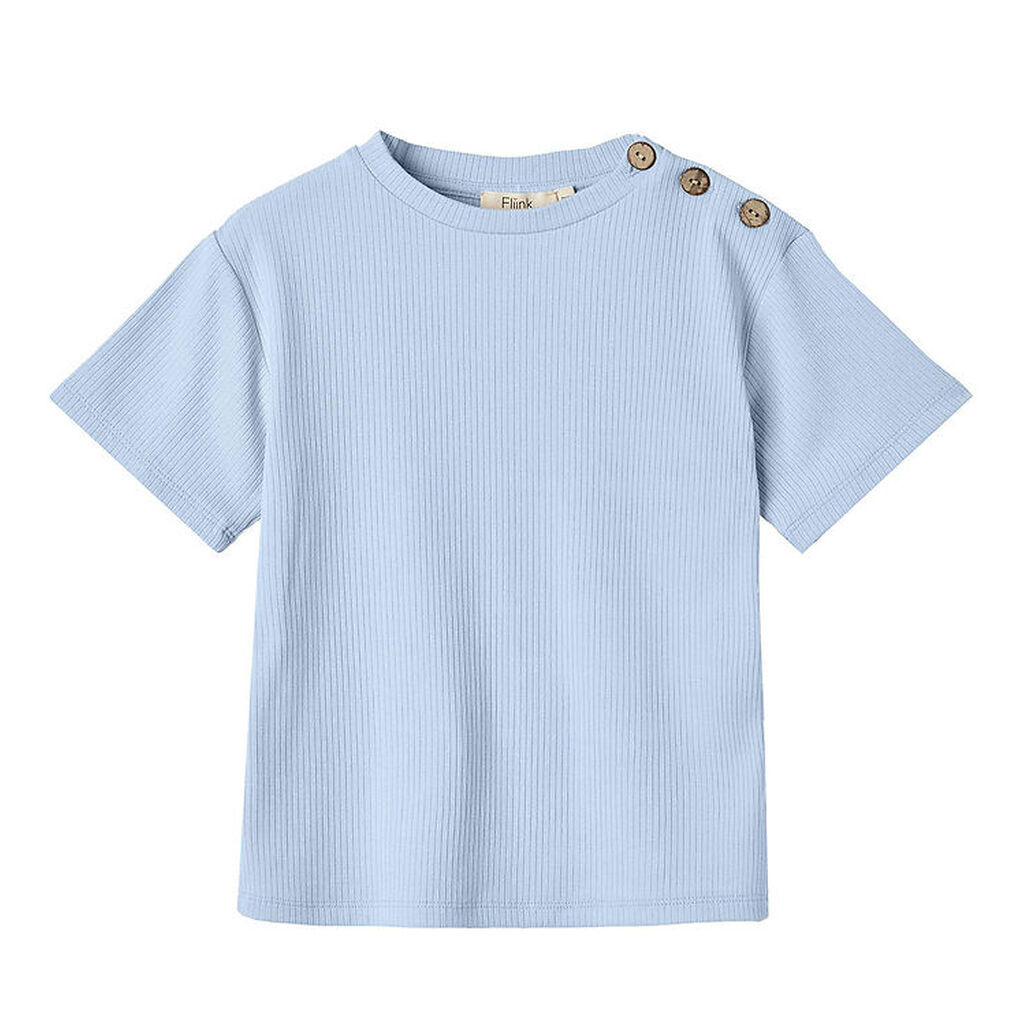 Fliink T-shirt - Rib - Kenna - Dream Blue