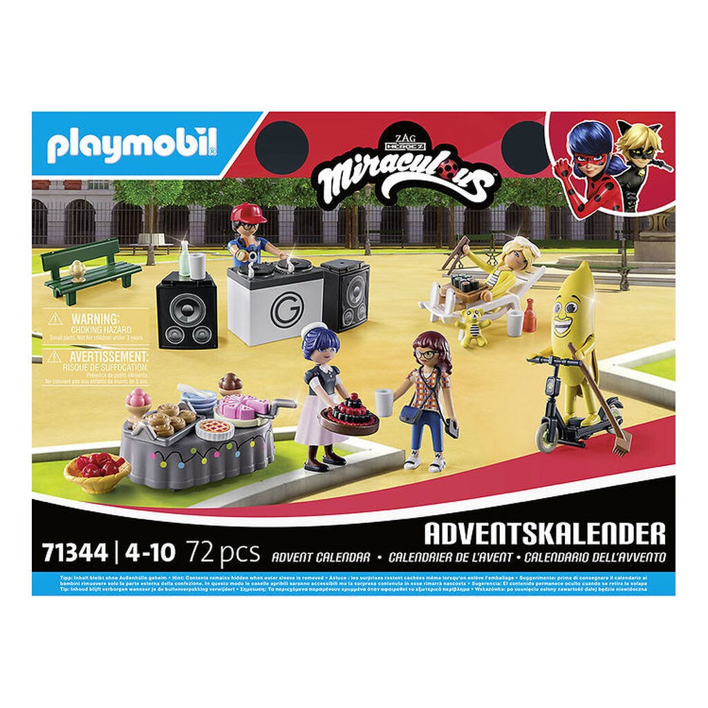 Playmobil Miraculous - Julekalender - Picni... - 71344 - 72 Dele