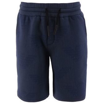 Emporio Armani Shorts - Navystribet m. Logoer