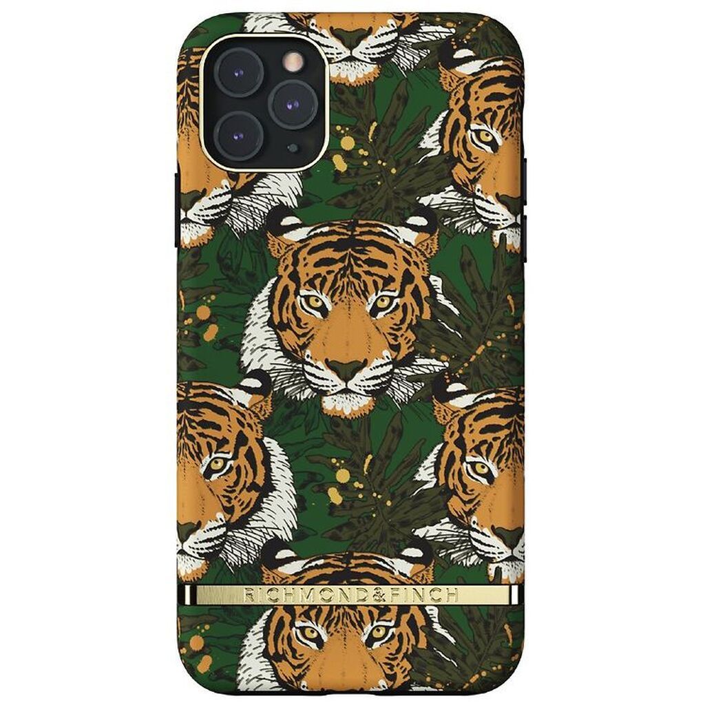 Richmond & Finch Cover - iPhone 11 Pro Max - Green Tiger