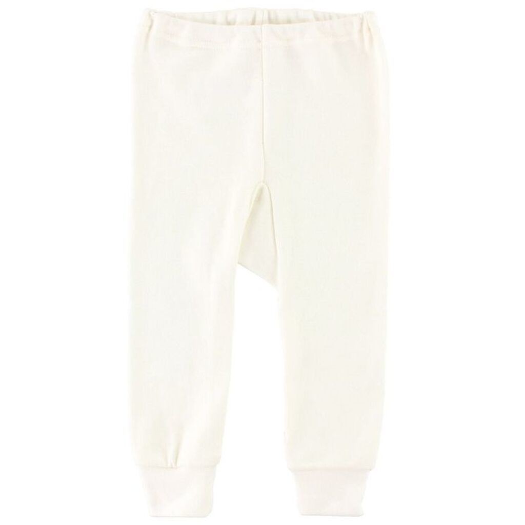 Joha Leggings - Uld/Bomuld - Råhvid