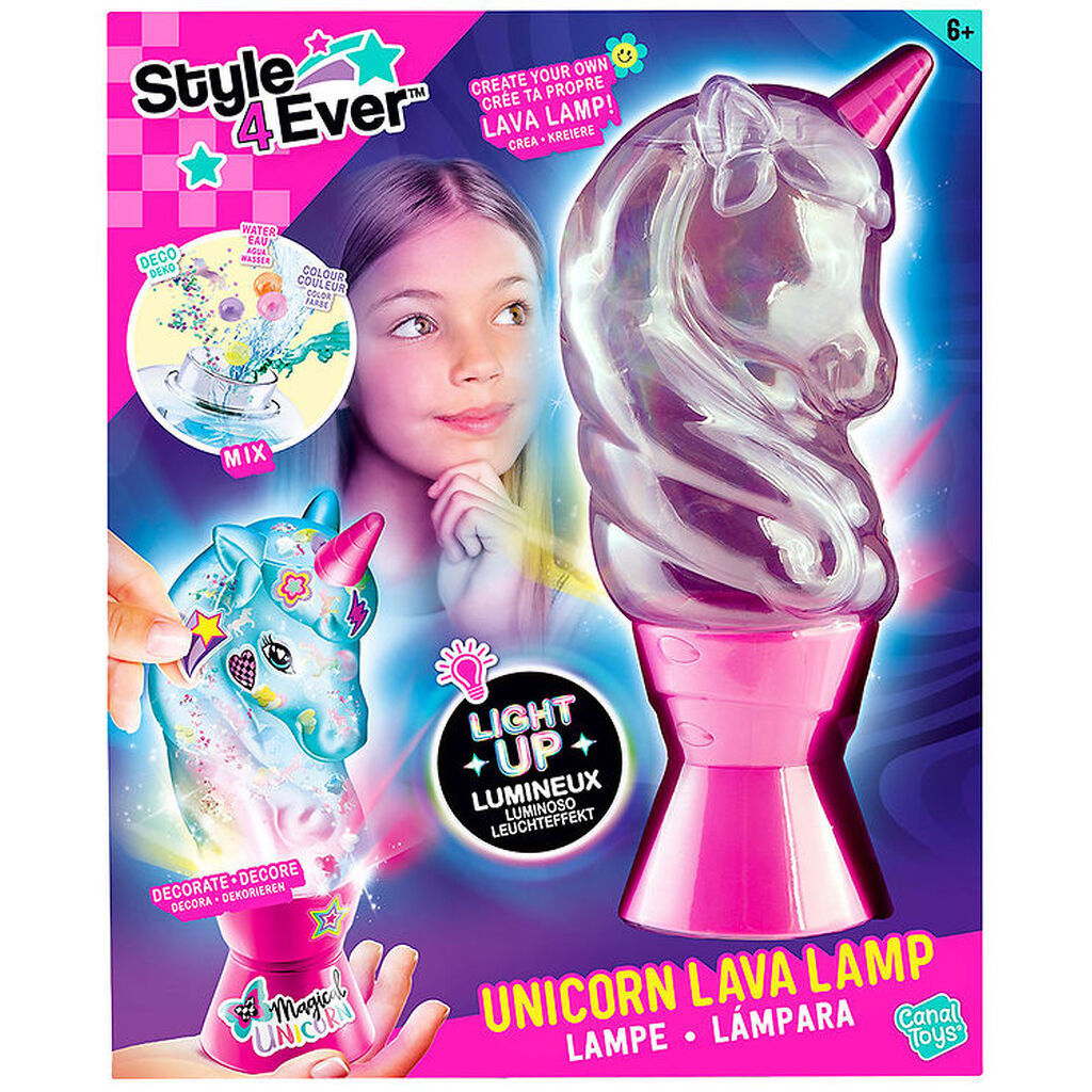Style 4 Ever DIY Unicorn Lavalampe