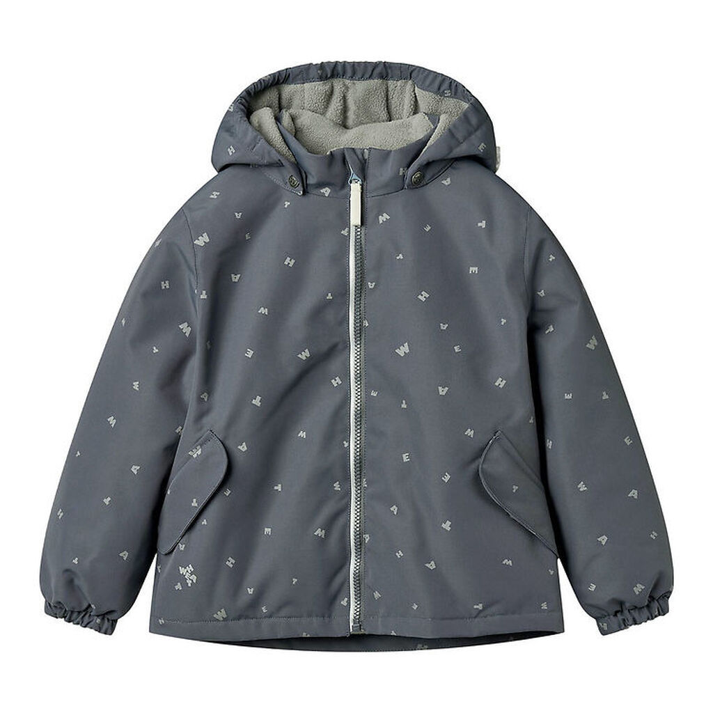 Wheat Vinterjakke - Svende - Greyblue Letters