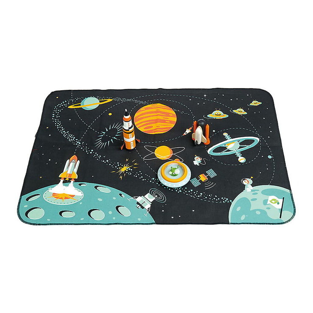 Tender Leaf Trælegetøj - Rumeventyr m. Legemåtte