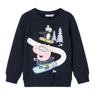 Name It Sweatshirt - NmmColbie - Dark Sapphire