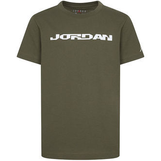 Jordan T-shirt - Medium Olive m. Print