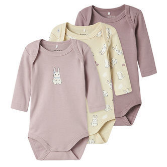 Name It Body l/æ - Noos - 3-pak - Summer Sand