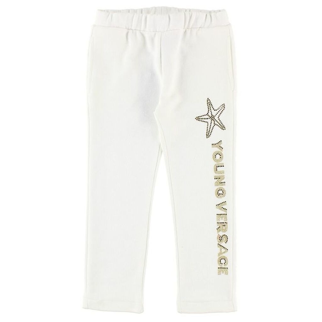 Young Versace Sweatpants - Hvid m. Søstjerne