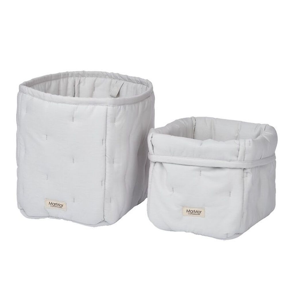 MarMar Opbevaringskurve - 2-pak - 25x17/20x15 cm - Morning Dew