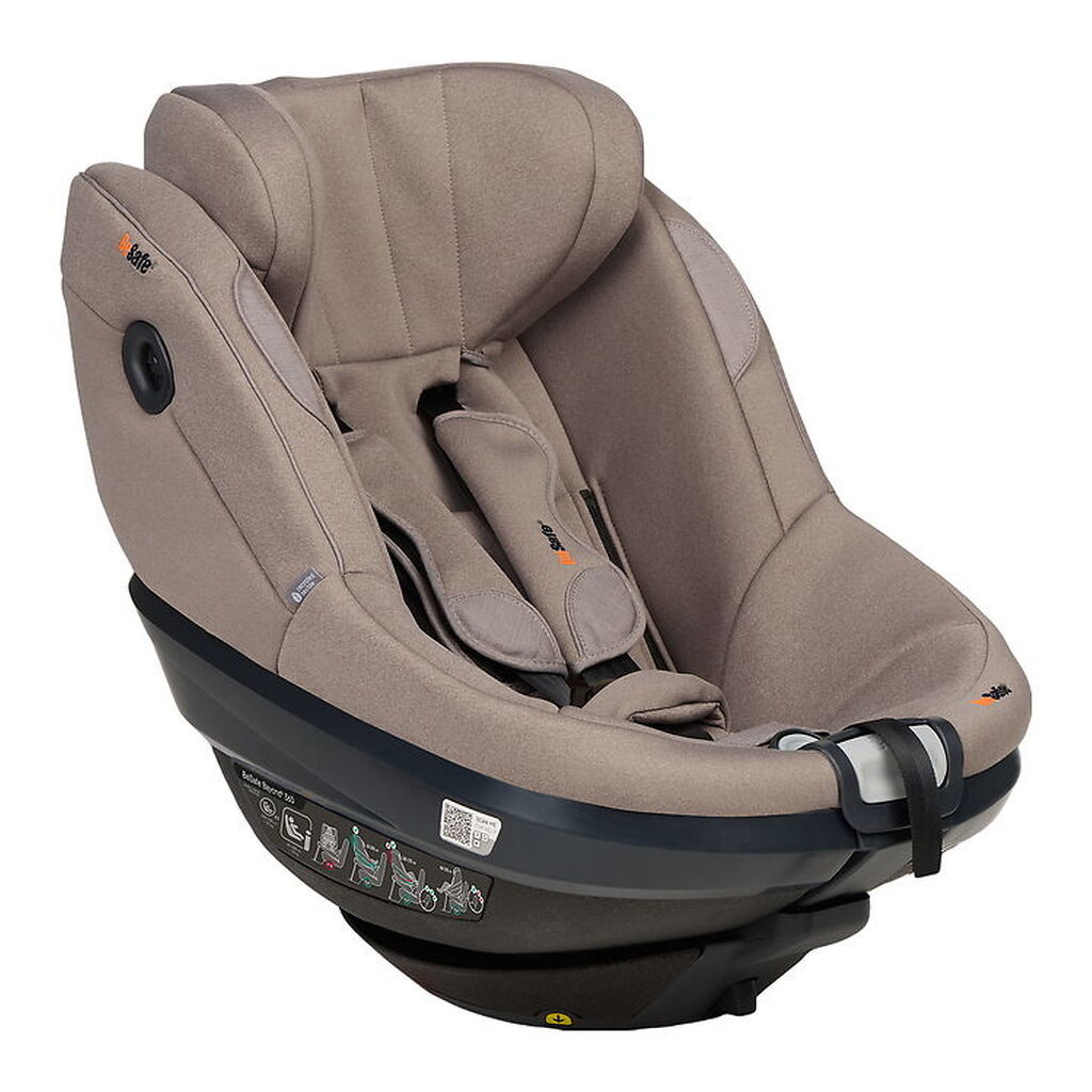 BeSafe Autostol - Beyond 2 360 - Dark Sand SoftBreeze
