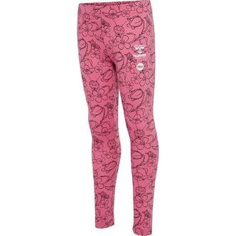 Hummel Leggings - hmlMaya Flower AOP - Heather Rose
