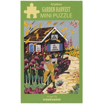 Vissevasse Puslespil - Mini - 10x13 cm - 42 Brikker - Garden Har