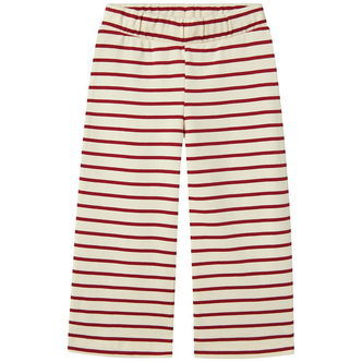 Lil'Atelier Bukser - Bukser - NmfLimia - Turtledove/Red Dahlia