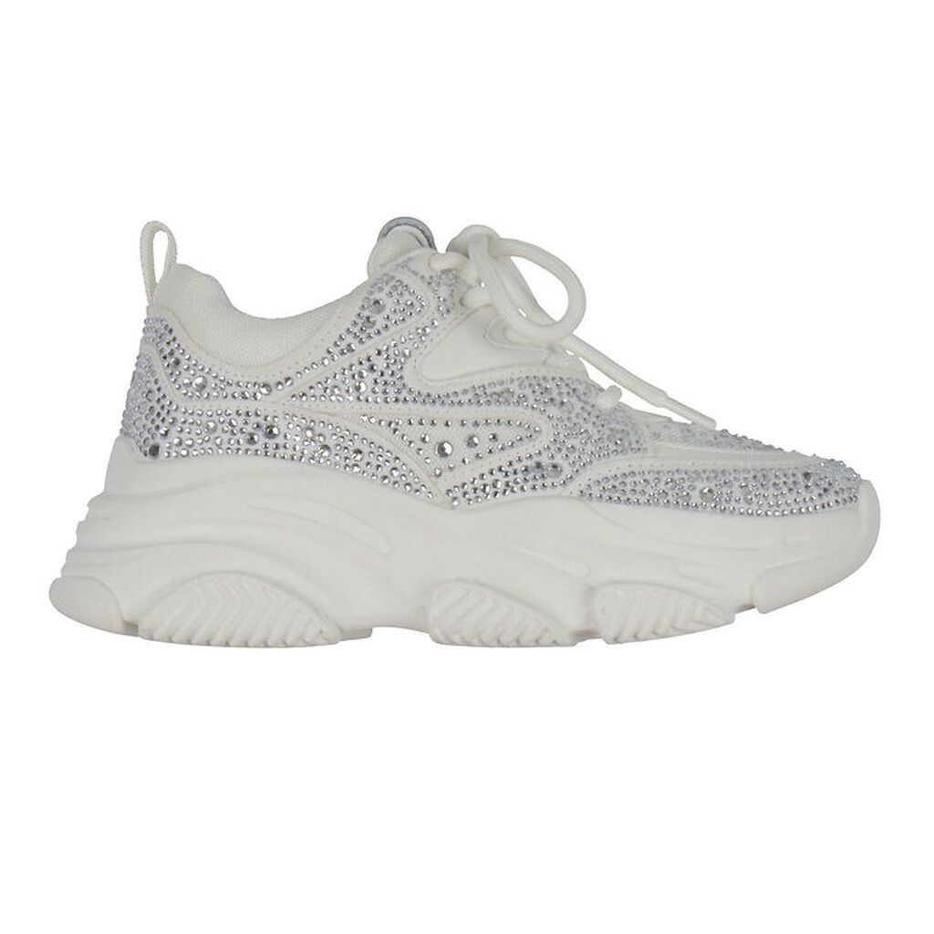 Steve Madden Sko - Jprivy - White Rhinestone
