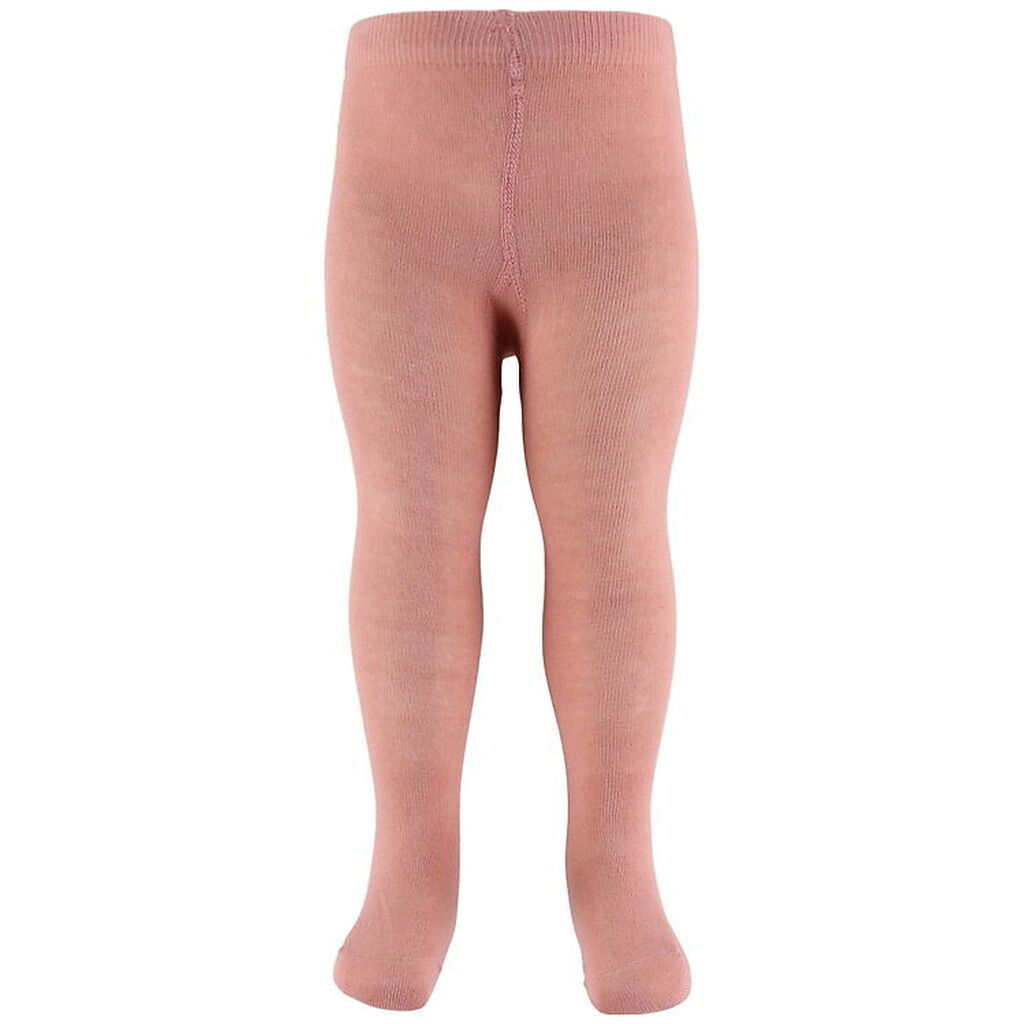 Minymo Strømpebukser m. Blonder - Rose Cloud