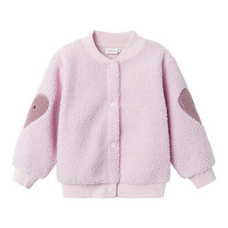 Name It Cardigan - Teddy - NmfSandy - Windsome Orchid