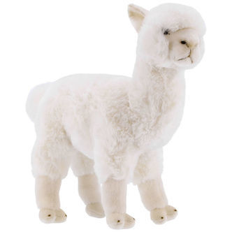 Bon Ton Toys Bamse - 31 cm - WWF ECO Alpaca - Hvid