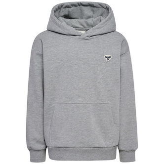 Hummel Hættetrøje - HmlJR - Gråmeleret