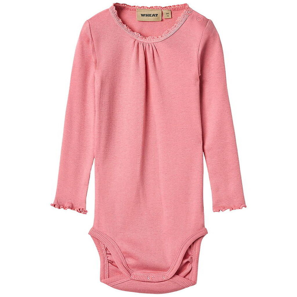 Wheat Body l/æ - Rib - Lotta - Soft Pink