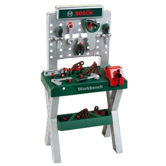 Bosch Mini Arbejdsbænk - Legetøj - Mørkegrøn/Sølv