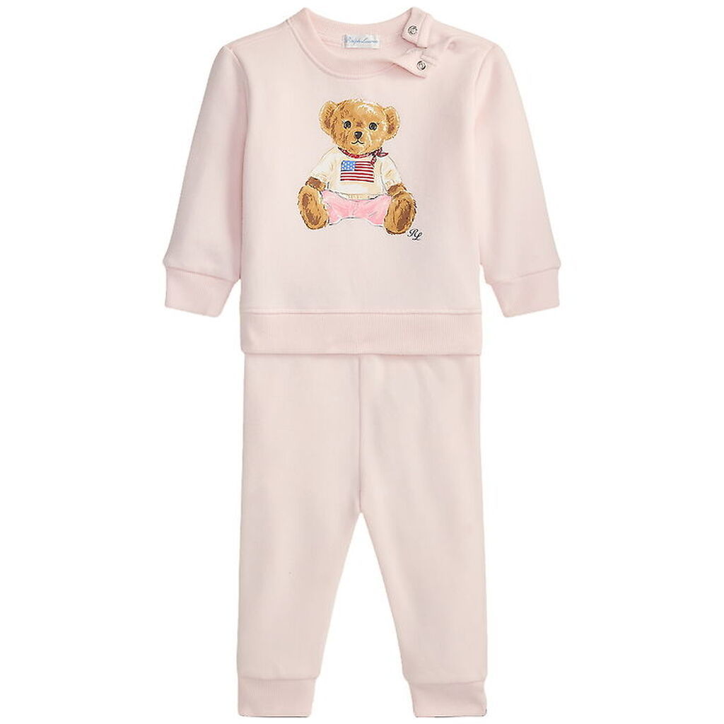 Polo Ralph Lauren Sweatsæt - Delicate Pink