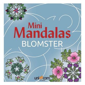 Mini Mandalas Malebog - Blomster