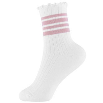 Name It Strømper - Rib - NkfSille - Bright White/Keepsake Lilac