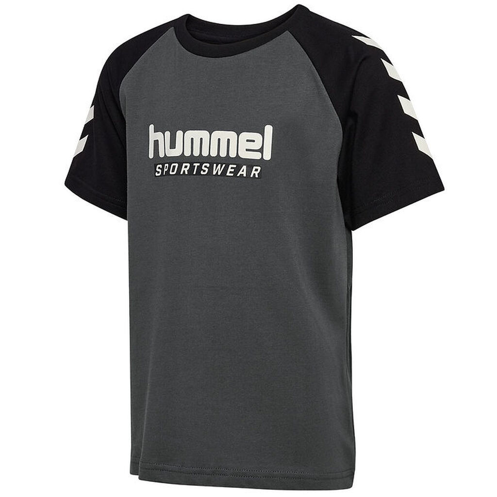 Hummel T-shirt - HmlJr Logo - Ebony