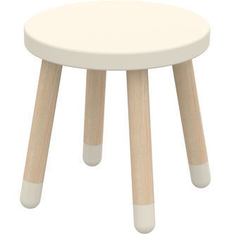 Flexa Taburet - Dots - 30x30 cm - Creme