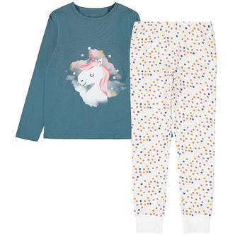 Name It Nattøj - Noos - NkfNightset - Real Teal Unicorn
