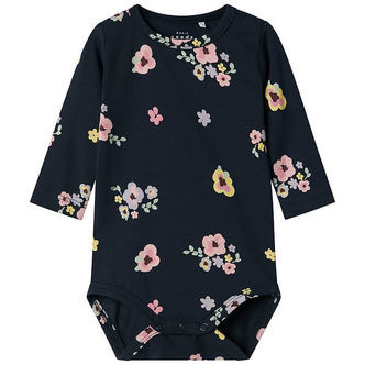 Name It Body l/æ - NbfVandora - Dark Sapphire/Flowers
