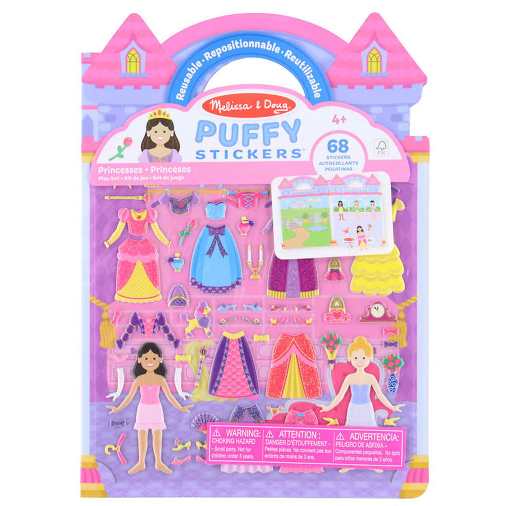 Melissa & Doug Klistermærker - Princess