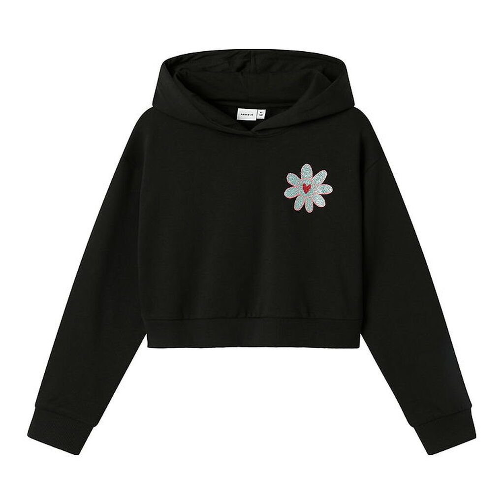 Name it Hættetrøje - NkfKory - Black