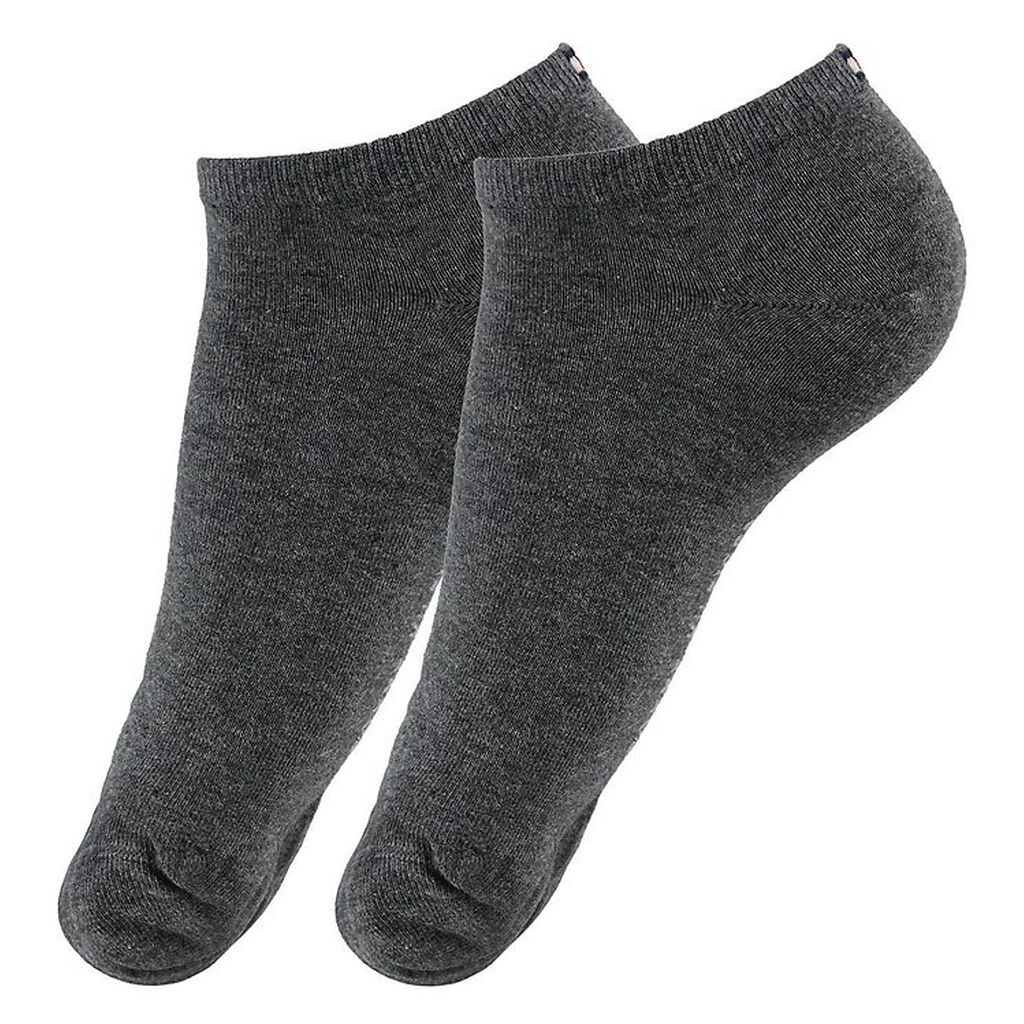 Tommy Hilfiger Ankelstrømper - 2-pak - Sneaker - Gråmeleret