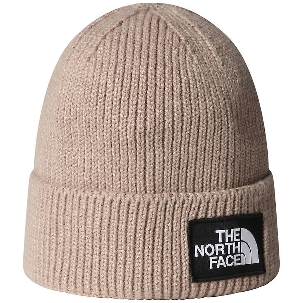 The North Face Hue - Strik - Logo Box Cuffed - Mushroom Grey