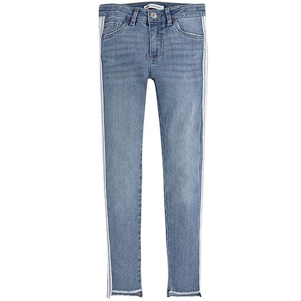 Levis Jeans - 710 Super Skinny - No Diggity m. Sølvstribe