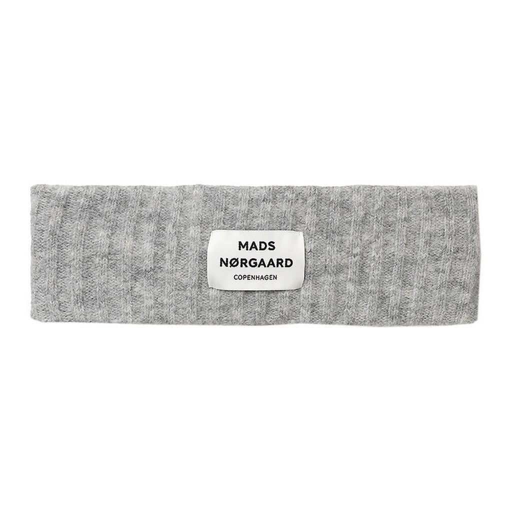 Mads Nørgaard Pandebånd - Uld - Tosca Aschley - Light Grey Melan