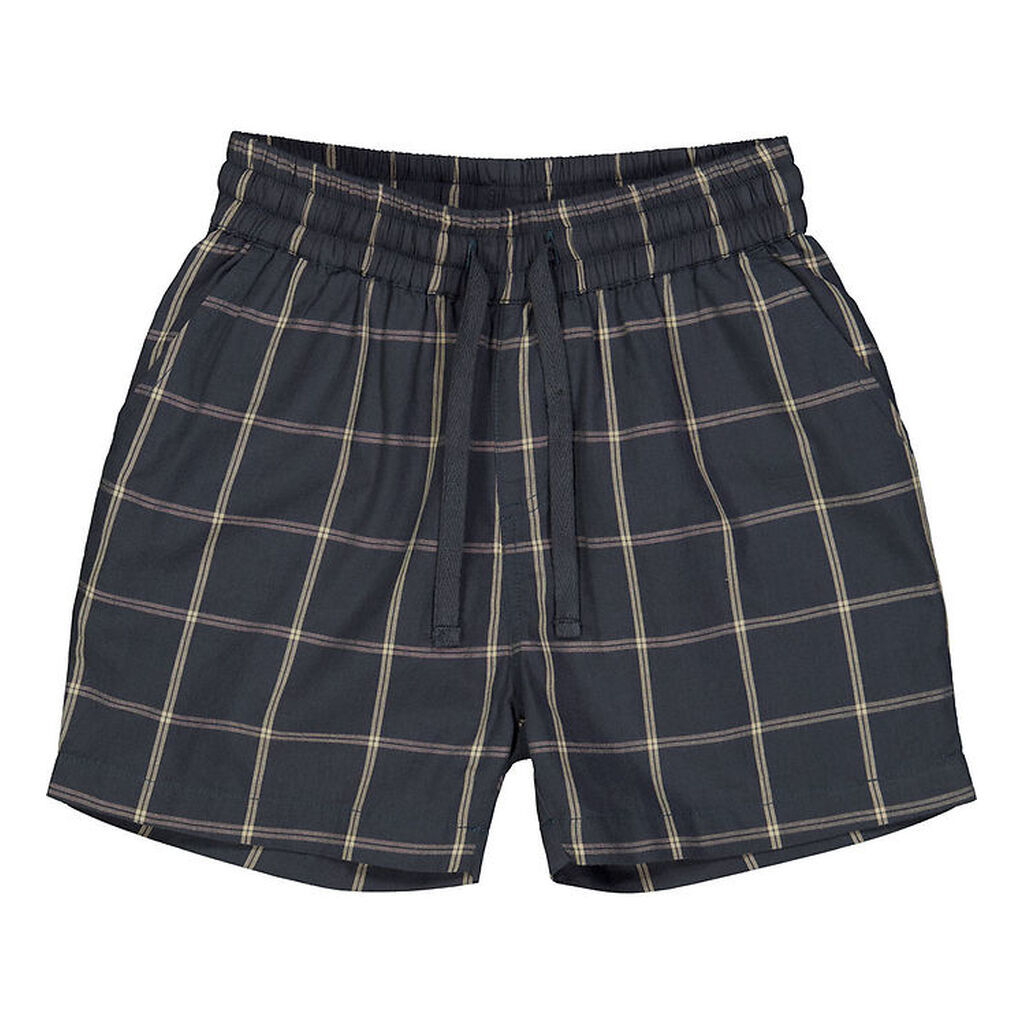 Müsli Shorts - Check - Night Blue/Cashmere