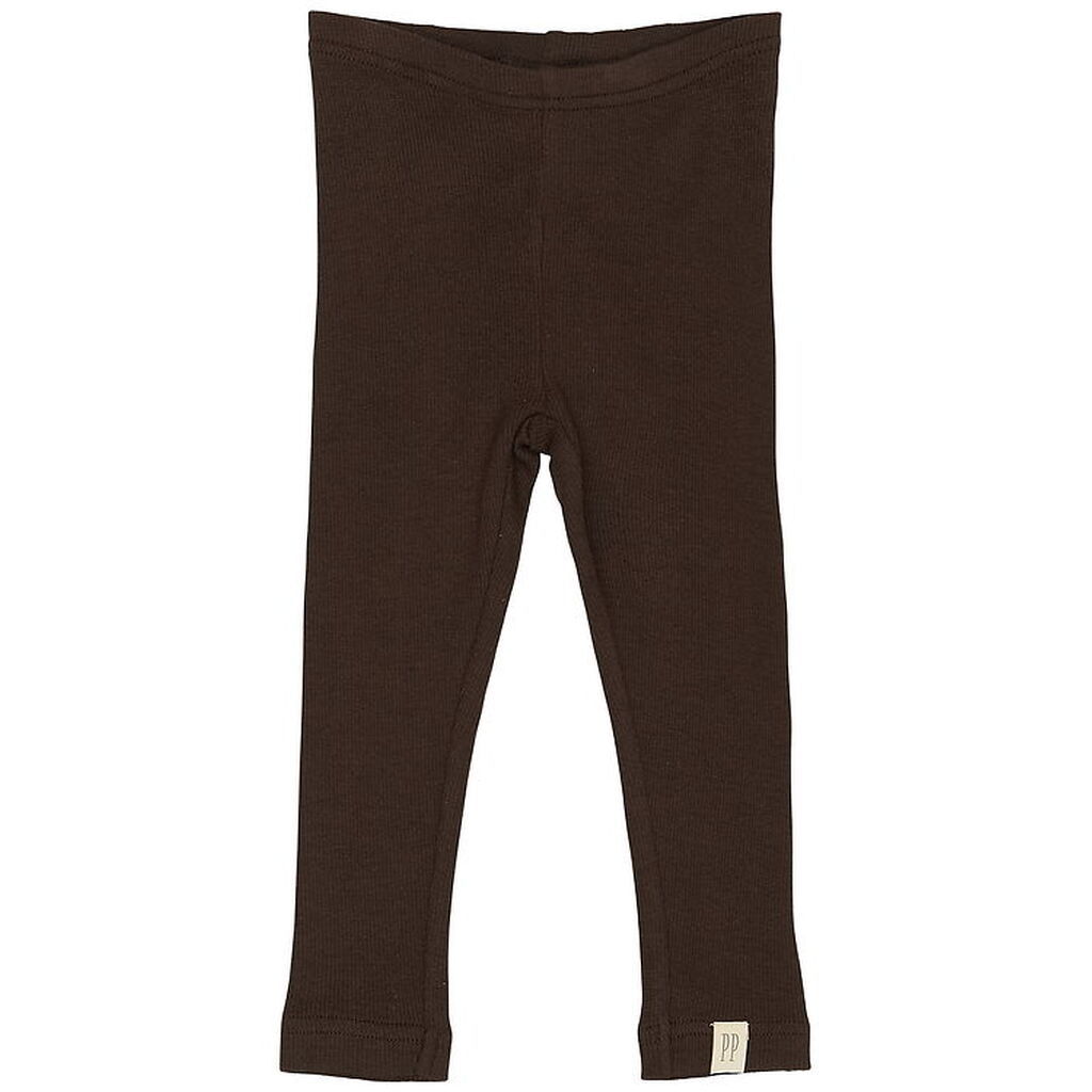 Petit Piao Leggings - Rib - Modal - Coffee Bean