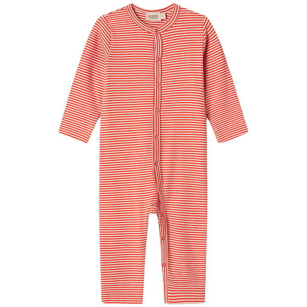 MarMar Heldragt - Rib - Modal - Ruka - Red Stripe
