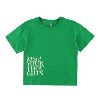 Kids Only T-shirt - KogNelly - Green Bee/Creative