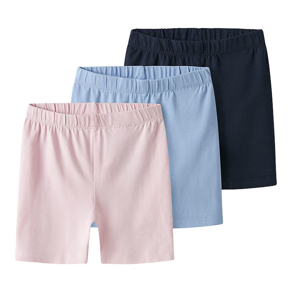 Name It Shorts - NmfVivian - 3-pak - Navy Blazer/Serenity/Baller