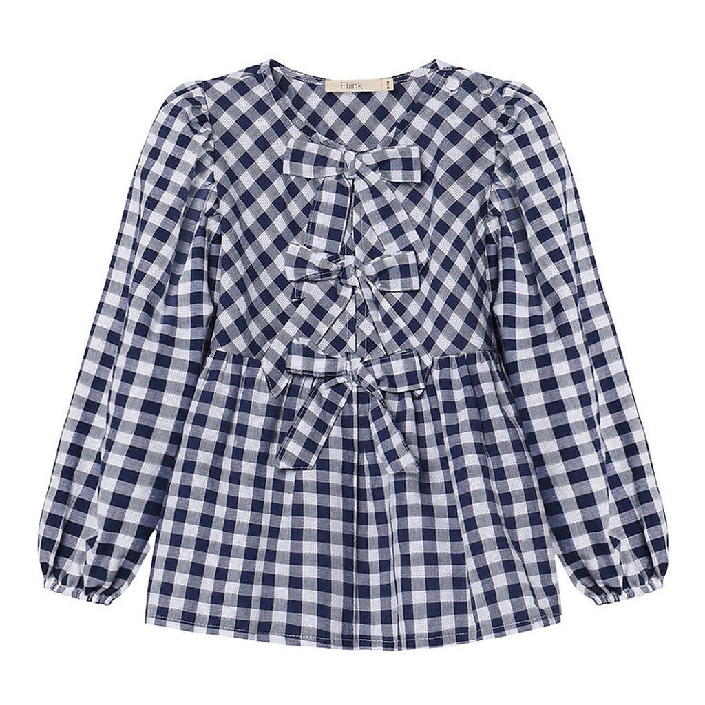 Fliink Bluse - Zorro - Insignia Sandshell Check